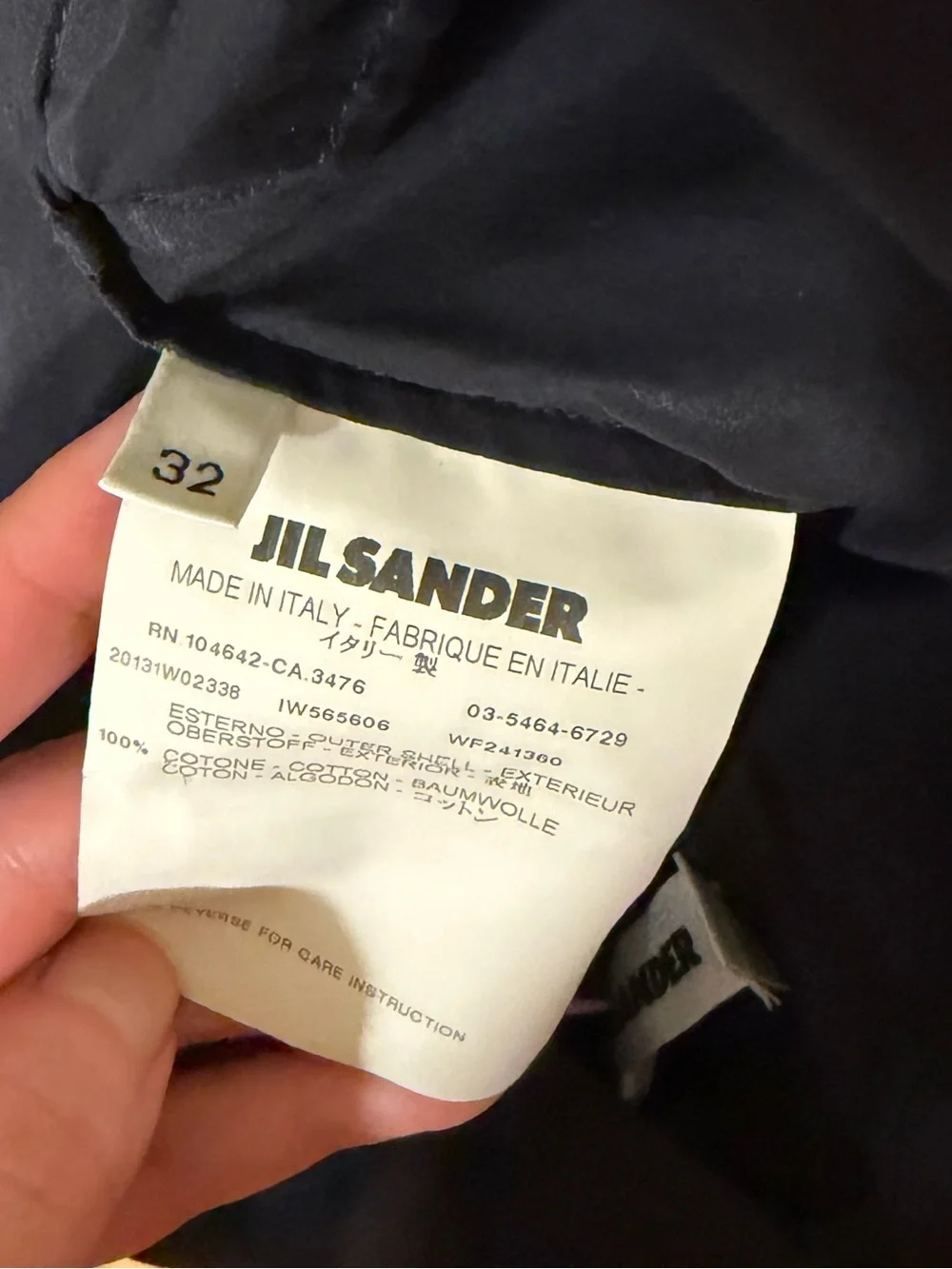 Jil Sander Black Backless Tie-Back Sleeveless Top - Picture 4 of 4